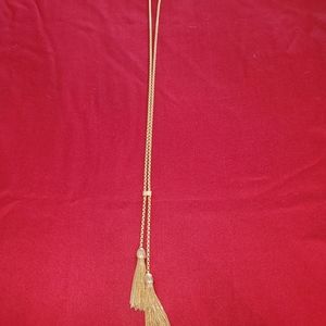 J Crew tassel necklace